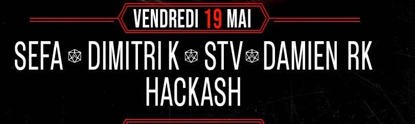 Line-up du Vendredi