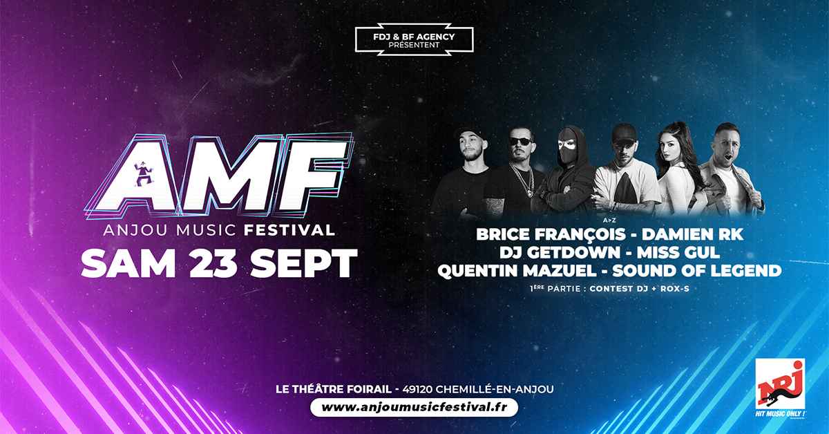 Affiche - Anjou Music Festival 2023