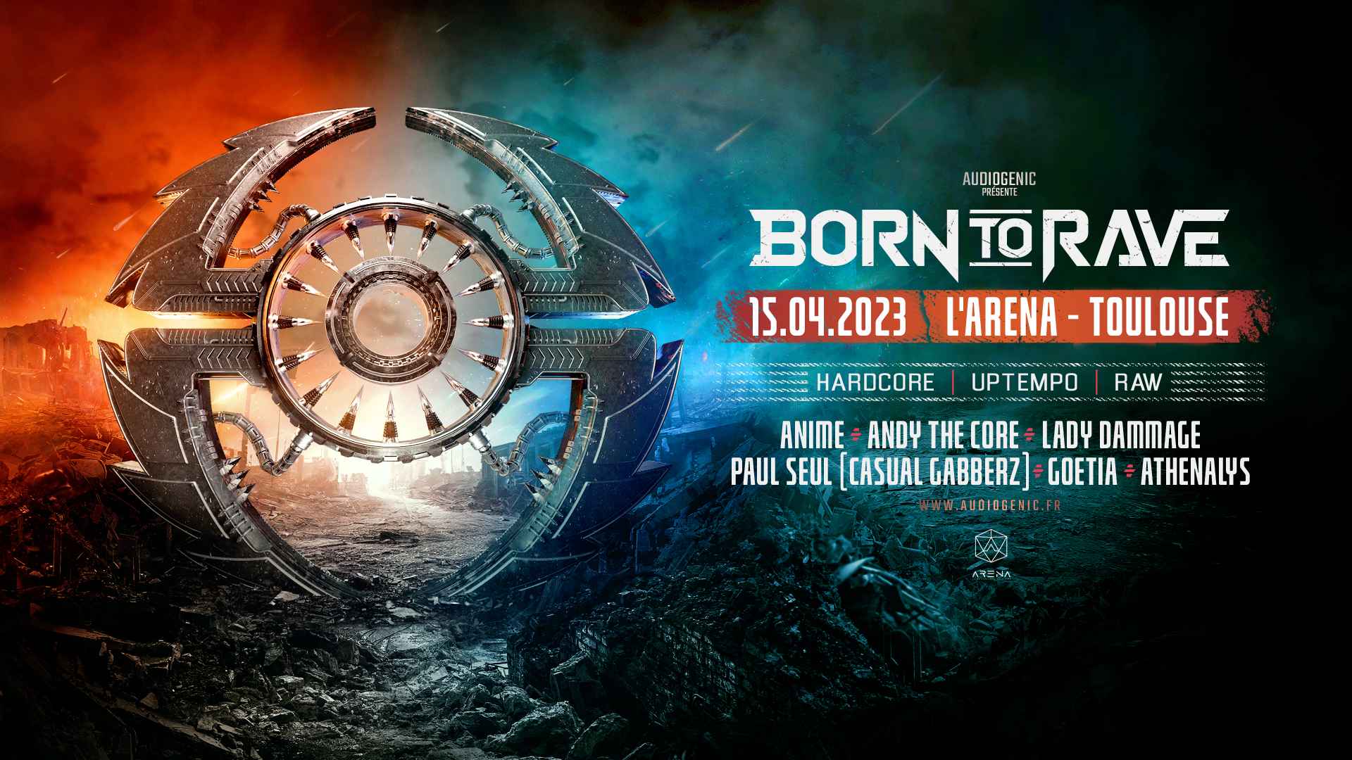 Born to Rave - L'Arena Toulouse