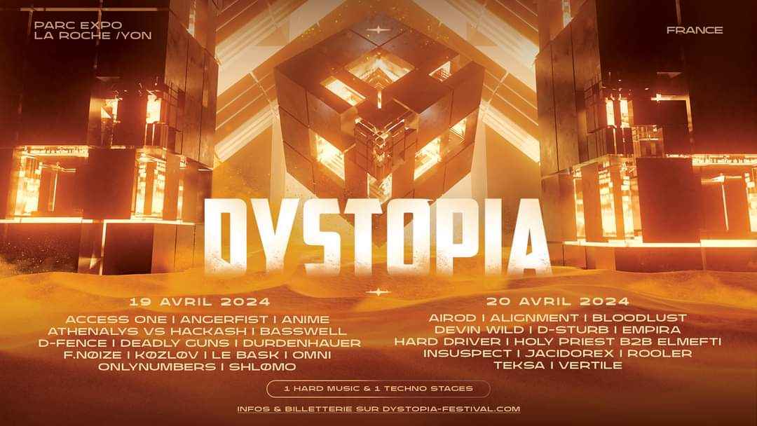 Line Up Dystopia Festival 2024