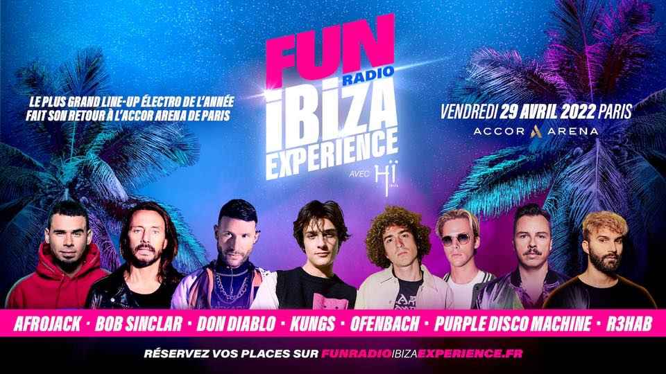 Fun Radio Ibiza Expérience 2022