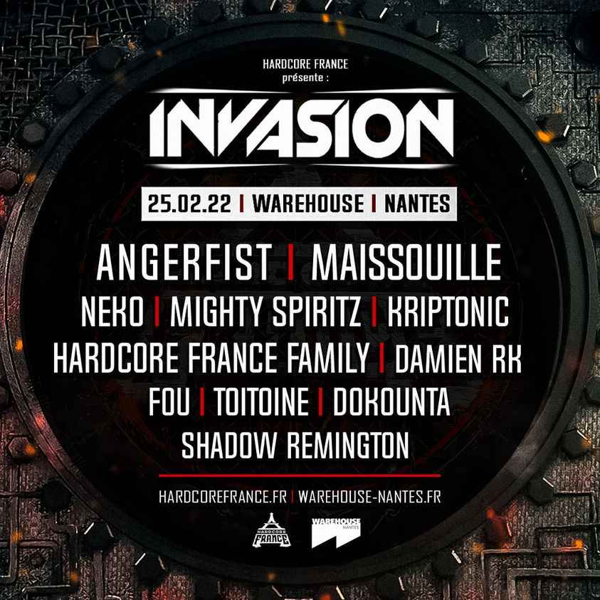 Hardcore France Invasion - Angerfist
