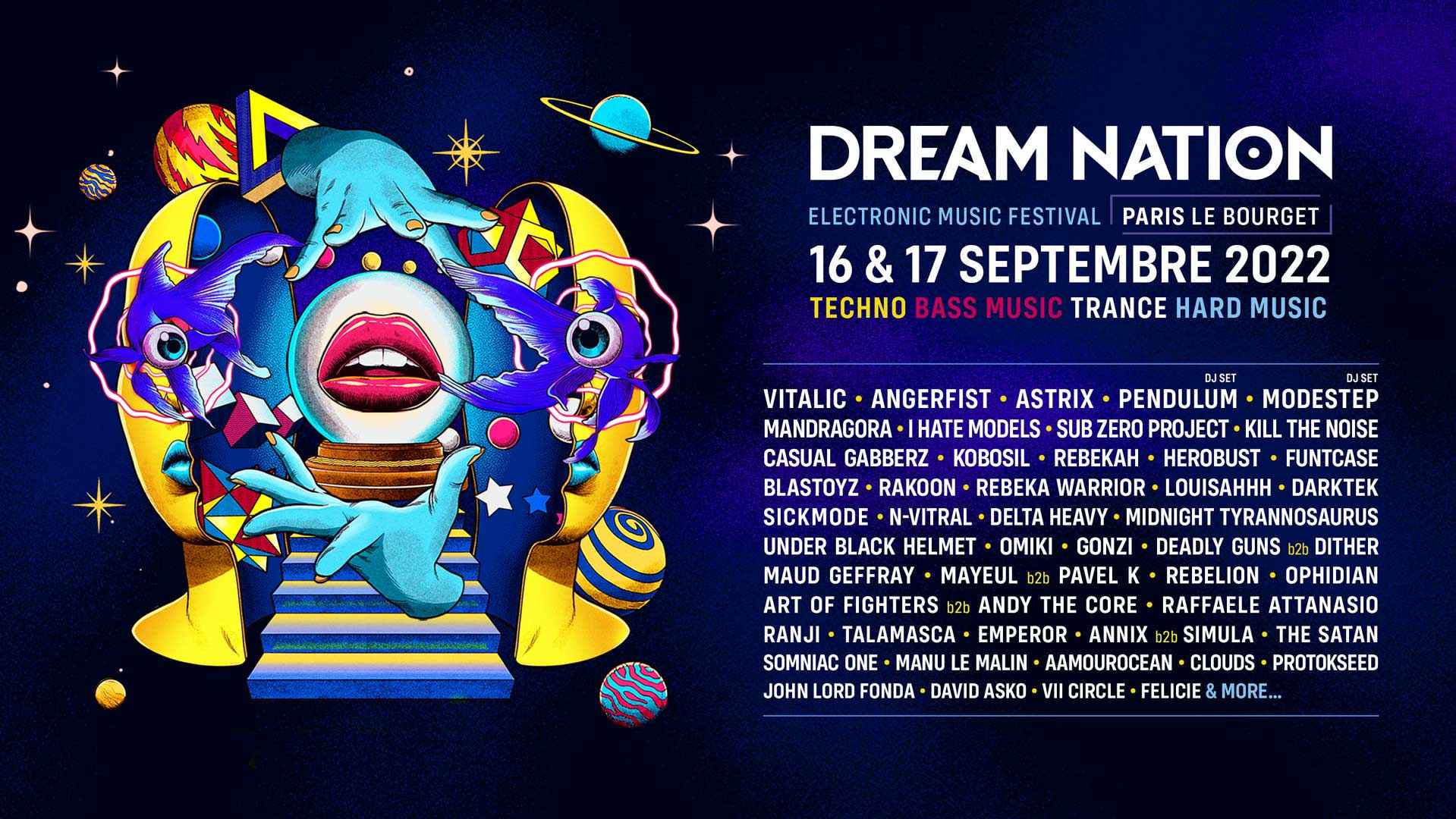 Line-Up - Dream Nation Festival 2022