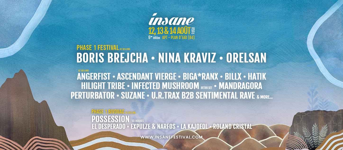 Line-Up - Insane Festival 2022