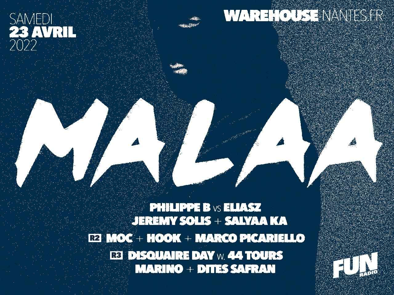 Malaa - Warehouse Nantes