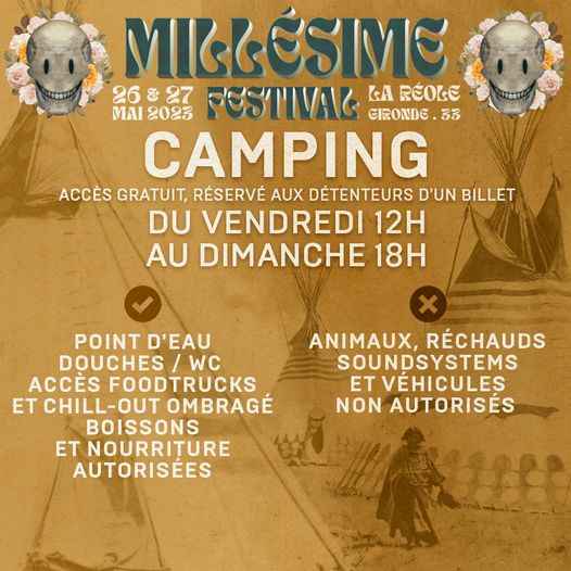 Camping Millésime Festival